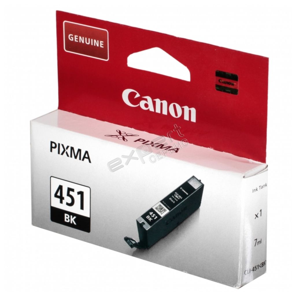 Заправка картриджа Canon CLI-451BK