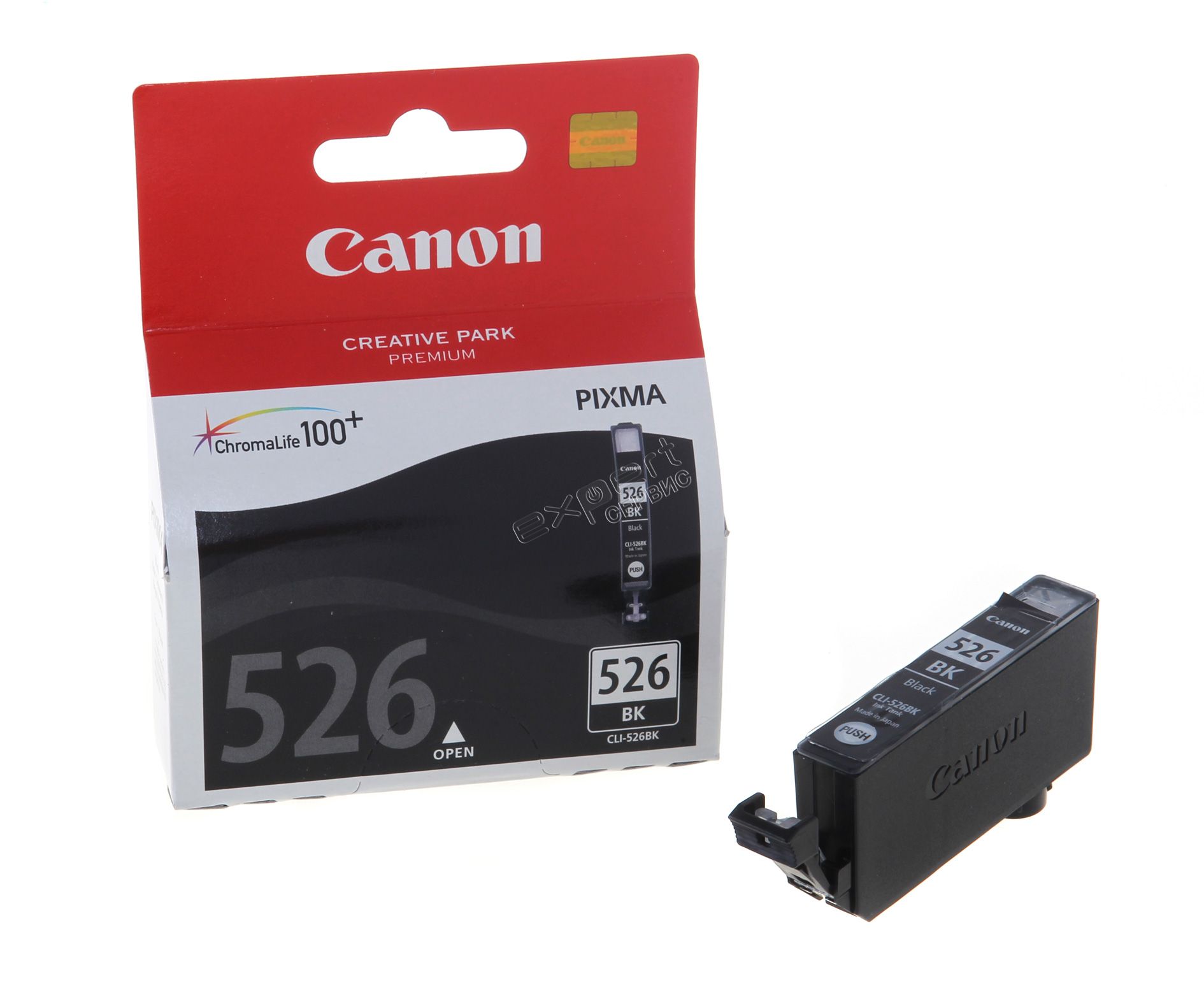 Заправка картриджа Canon CLI-526Bk
