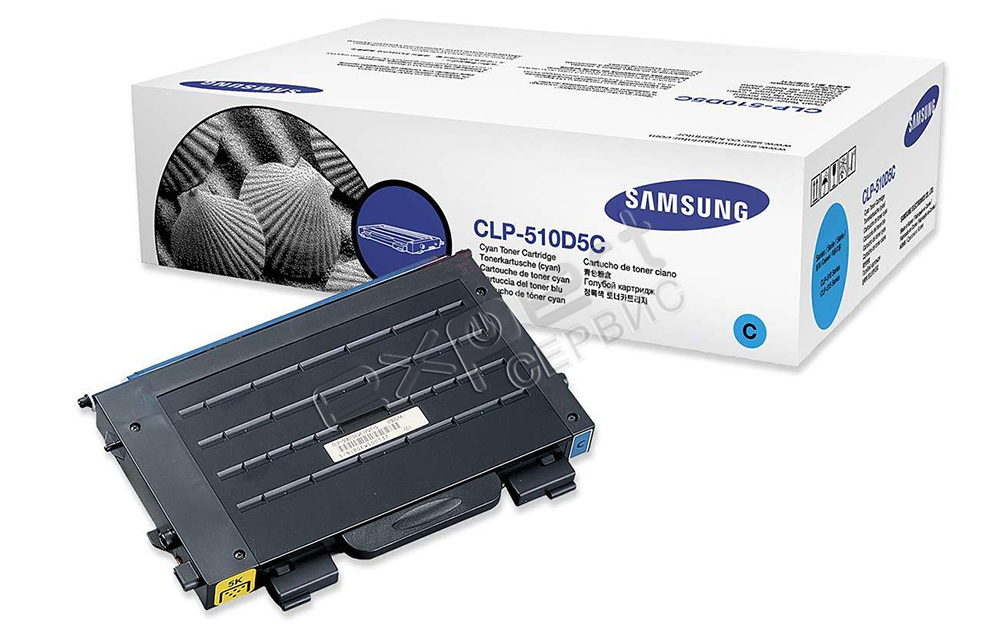 Заправка картриджа Samsung CLP-510D5C