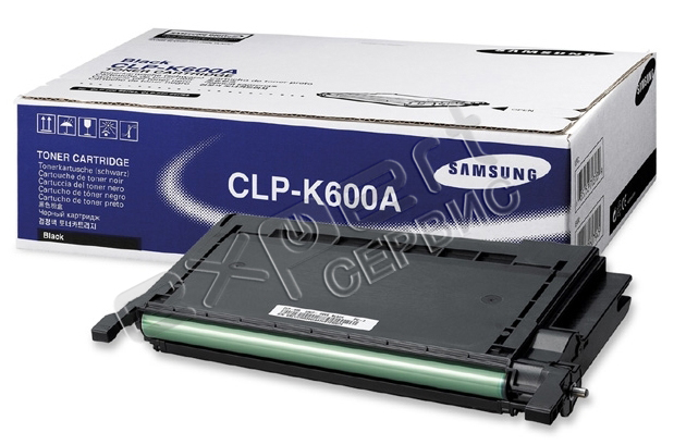 Заправка картриджа Samsung CLP-K600A