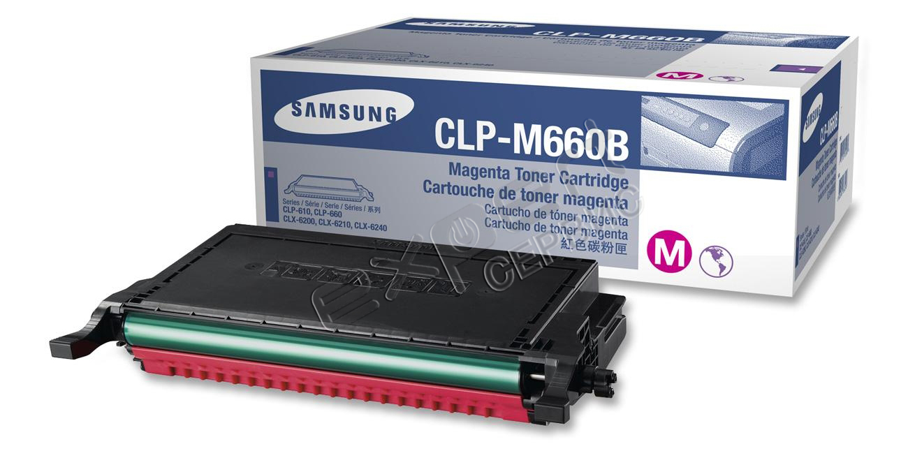 Заправка картриджа Samsung CLP-M660B