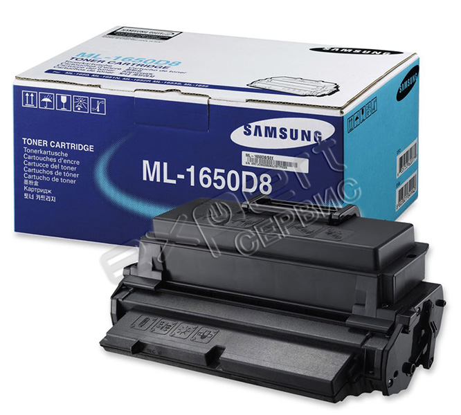 Заправка картриджа Samsung ML-1650D8