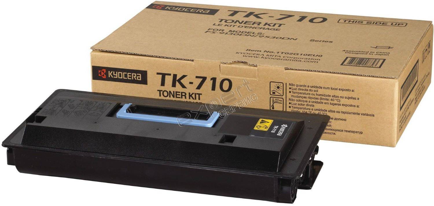 Заправка картриджа Kyocera TK-710
