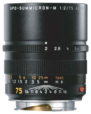 Ремонт объектива Leica Summicron-M 75mm f/2 APO Aspherical