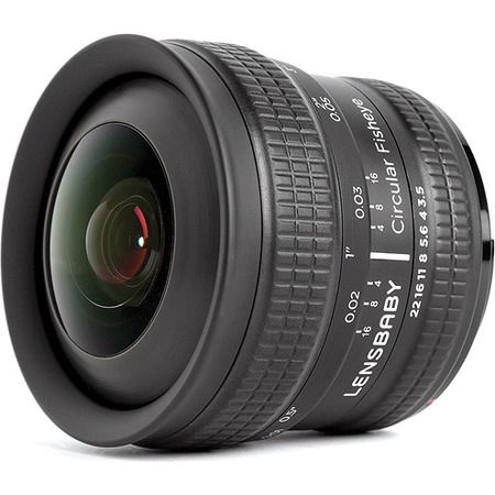 Ремонт объектива Lensbaby Circular Fisheye Canon