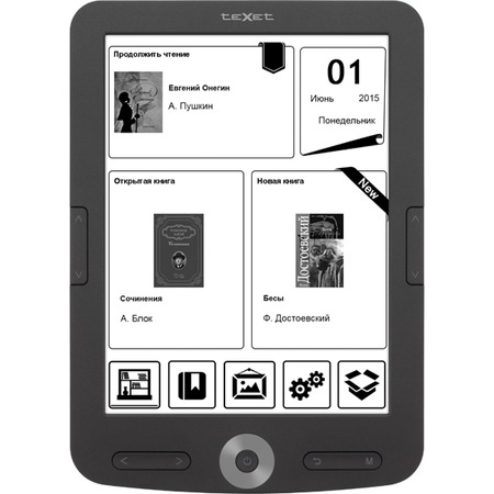 Ремонт электронной книги teXet TB-578